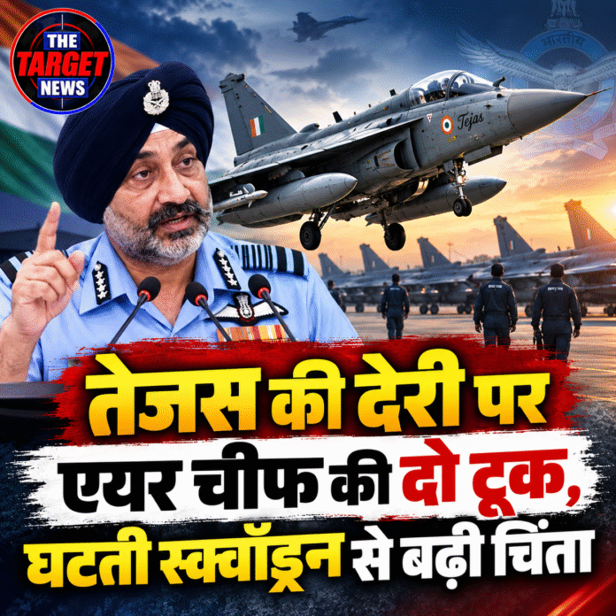 Air Chief Warns as Tejas Squadrons Decline