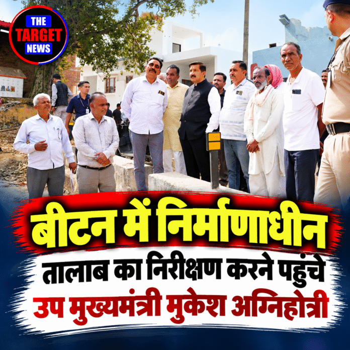 Deputy Chief Minister Inspects Construction Site