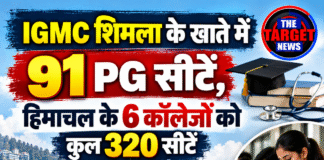 IGMC शिमला के खाते में 91 PG सीटें, हिमाचल के 6 कॉलेजों को कुल 320 सीटें
