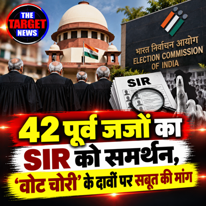 Judges, SIR, and Election Debate