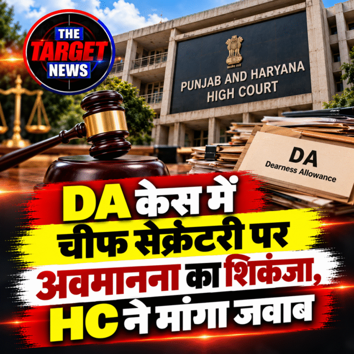 Punjab and Haryana High Court DA Case News