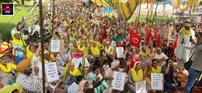 फरीदकोट में पाश स्मारक और दलित नेता पर हमले के खिलाफ जोरदार प्रदर्शन