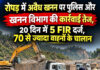 रोपड़ में अवैध खनन पर पुलिस और खनन विभाग की कार्रवाई तेज, 20 दिन में 5 FIR दर्ज, 70 से ज्यादा वाहनों के चालान रोपड़ में अवैध खनन पर पुलिस और खनन विभाग की कार्रवाई तेज, 20 दिन में 5 FIR दर्ज, 70 से ज्यादा वाहनों के चालान