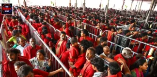 विजयवाड़ा कनक दुर्गा मंदिर से 25 किमी दूर सड़क हादसे में भवानी भक्त की दर्दनाक मौत विजयवाड़ा कनक दुर्गा मंदिर से 25 किमी दूर सड़क हादसे में भवानी भक्त की दर्दनाक मौत