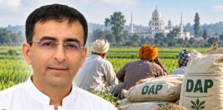 श्री आनंदपुर साहिब में DAP खाद की किल्लत पर उठे सवाल, किसानों ने गोवर्धन सोनी से मिलकर बताई समस्या; मंत्री हरजोत सिंह बैंस से मांगा जवाब श्री आनंदपुर साहिब में DAP खाद की किल्लत पर उठे सवाल, किसानों ने गोवर्धन सोनी से मिलकर बताई समस्या; मंत्री हरजोत सिंह बैंस से मांगा जवाब