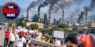 उद्योगों के प्रदूषण से बीमार पड़ रहे लोग! नालागढ़ में सड़कों पर उतरे निवासी